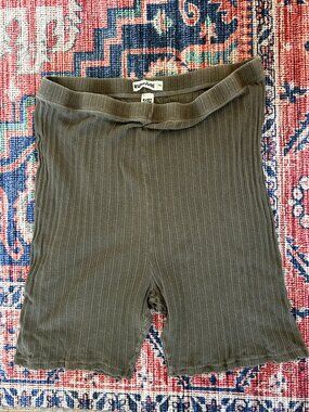 NWOT Rudy Jude Pointelle Shorts, Moss, XXL